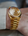 Rolex Yellow Gold Day-Date Rainbow Oysterquartz Ref. 19158 (Private Sale)