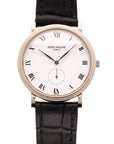 Patek Philippe White Gold Calatrava Watch Ref. 3919