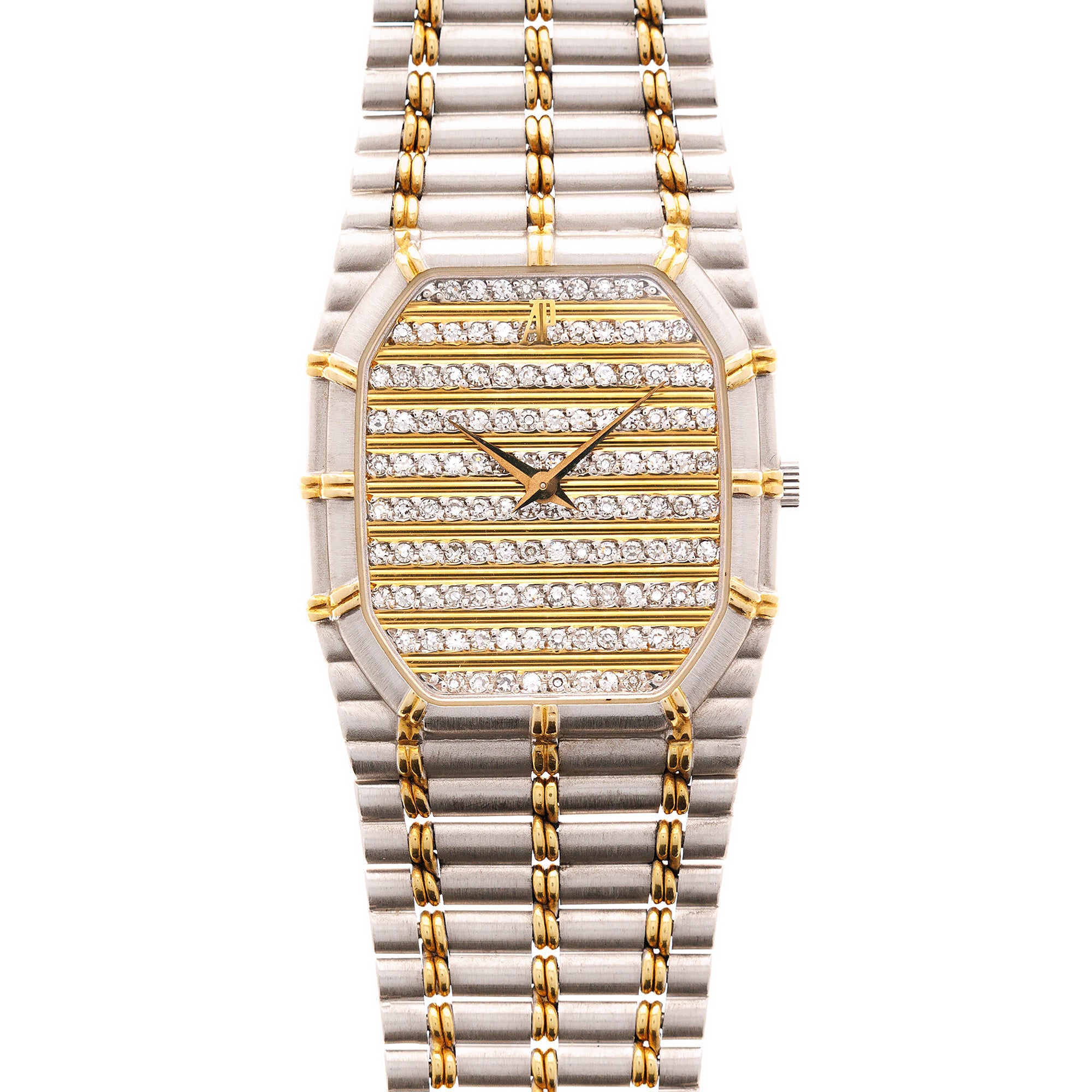 Audemars Piguet Two-Tone Bamboo with Pave Diamond Dial