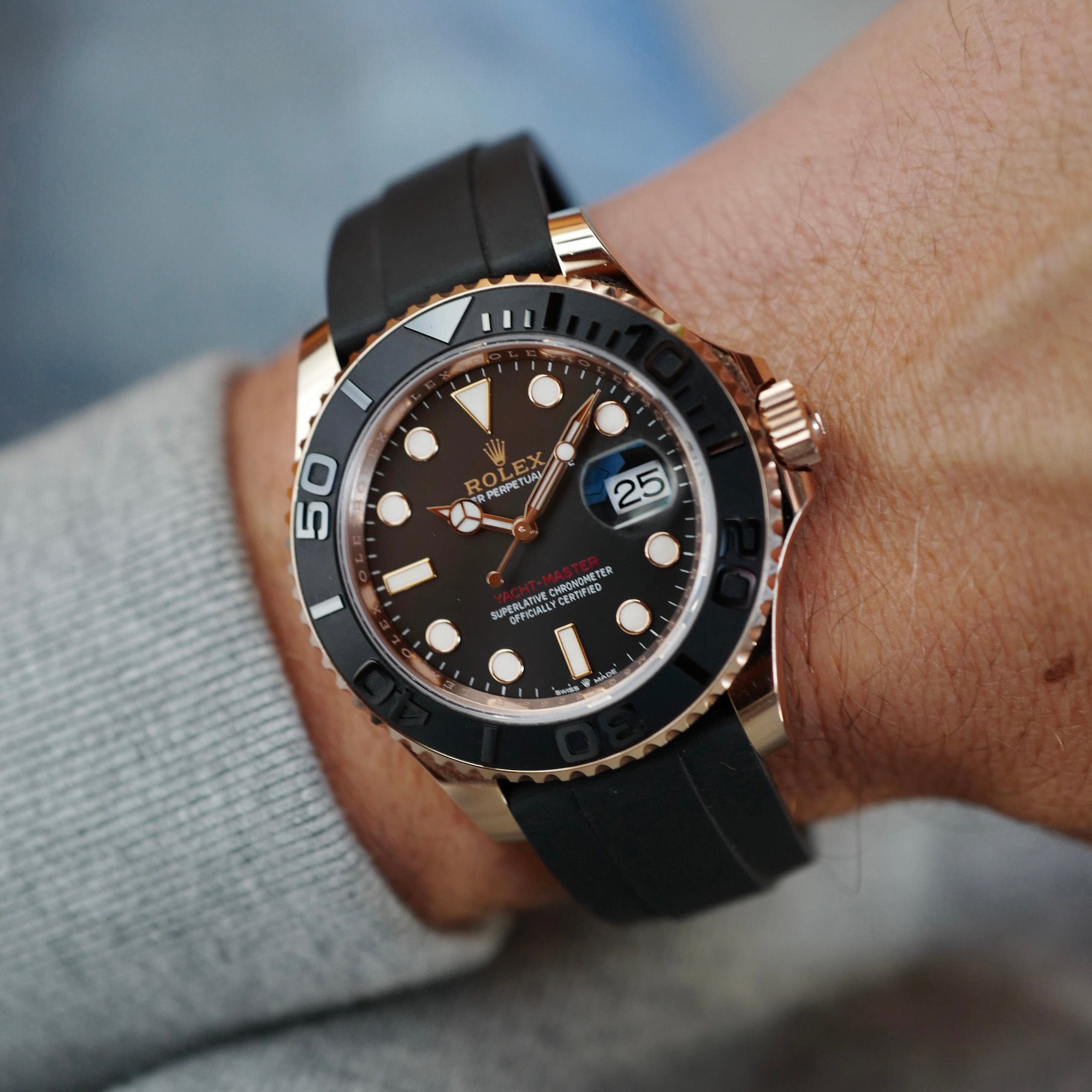 Rolex Rose Gold Yacht-Master Ref. 126655 (New Arrival)
