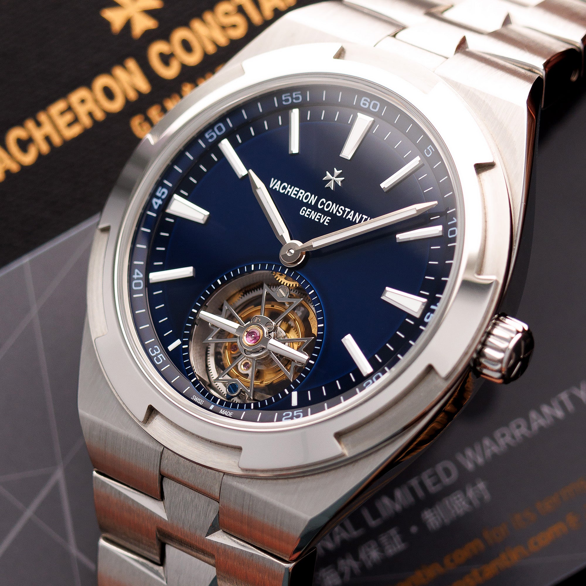 Vacheron Constantin Steel Overseas Tourbillon 6000V/110A