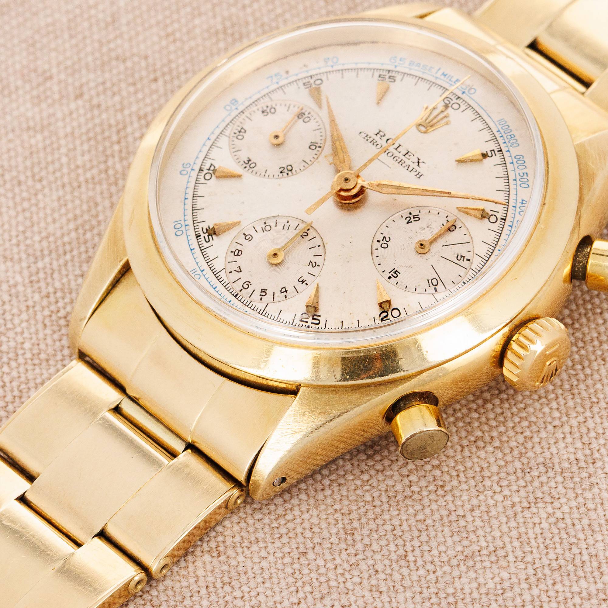Rolex - Rolex Yelow Gold Pre-Daytona Chronograph Ref. 6234 - The Keystone Watches
