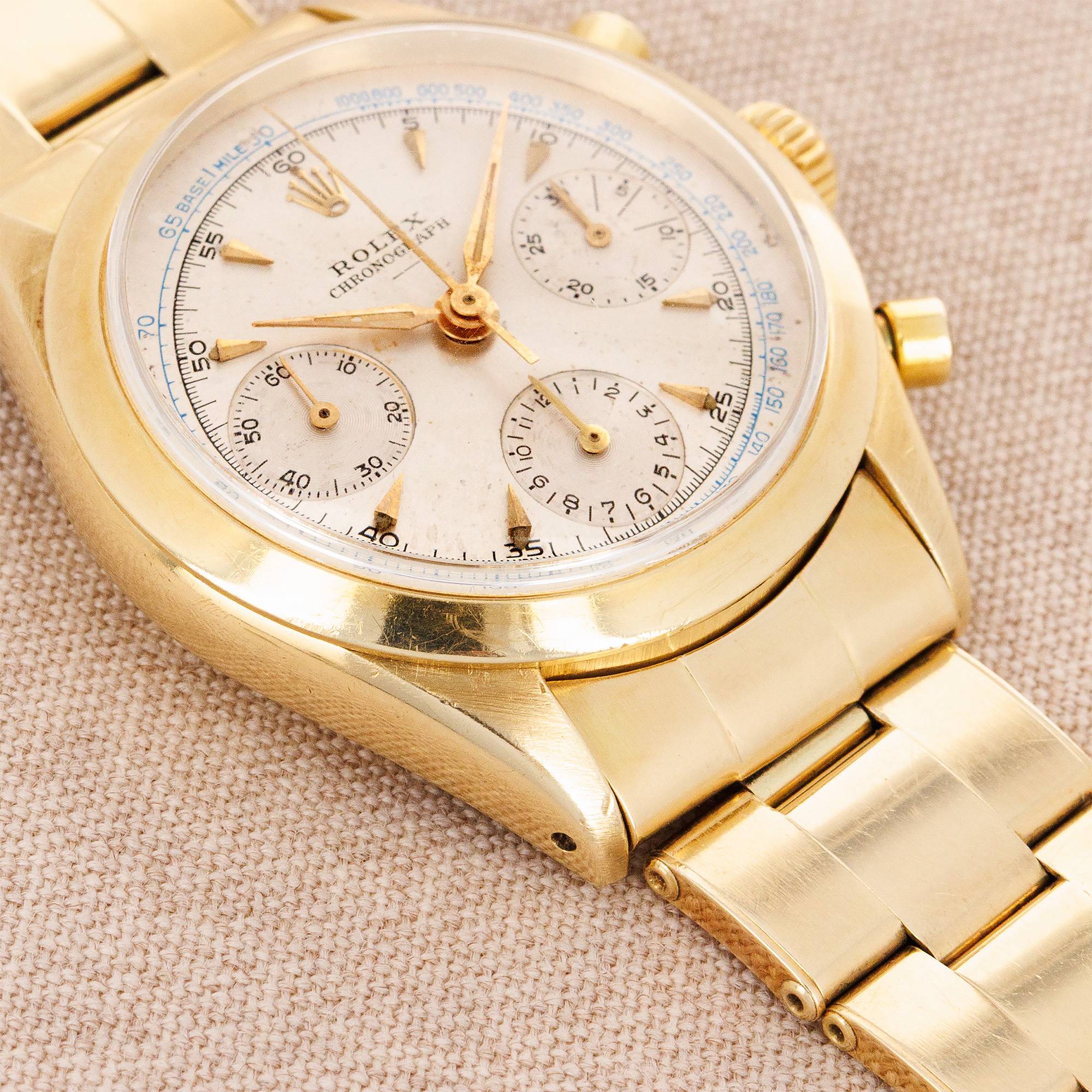 Rolex - Rolex Yelow Gold Pre-Daytona Chronograph Ref. 6234 - The Keystone Watches