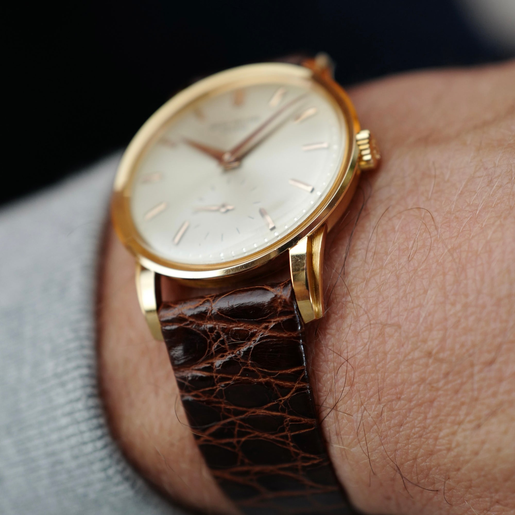 Patek Philippe Rose Gold Calatrava Watch Ref. 2452 in Untouched Condition