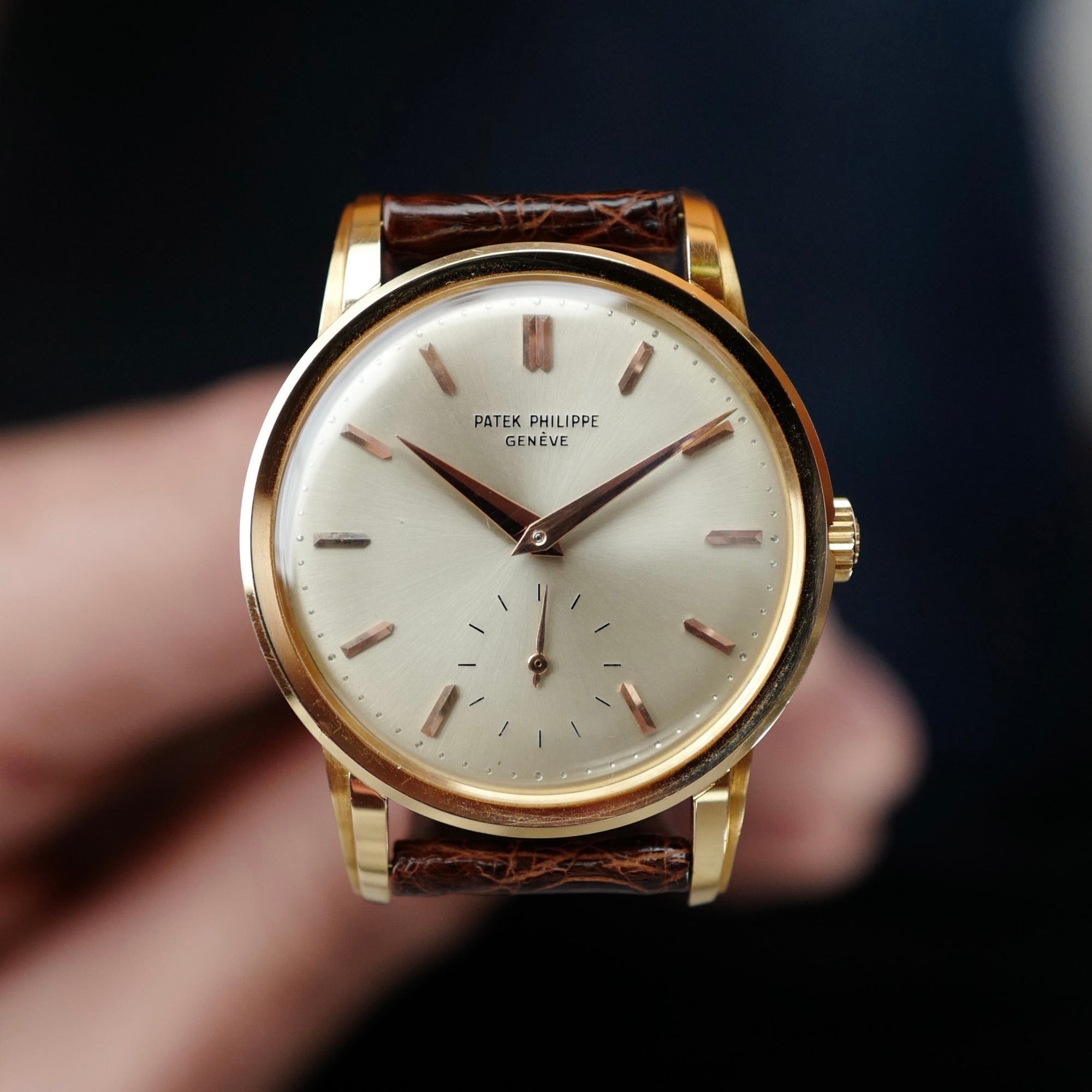 Patek Philippe Rose Gold Calatrava Watch Ref. 2452 in Untouched Condition