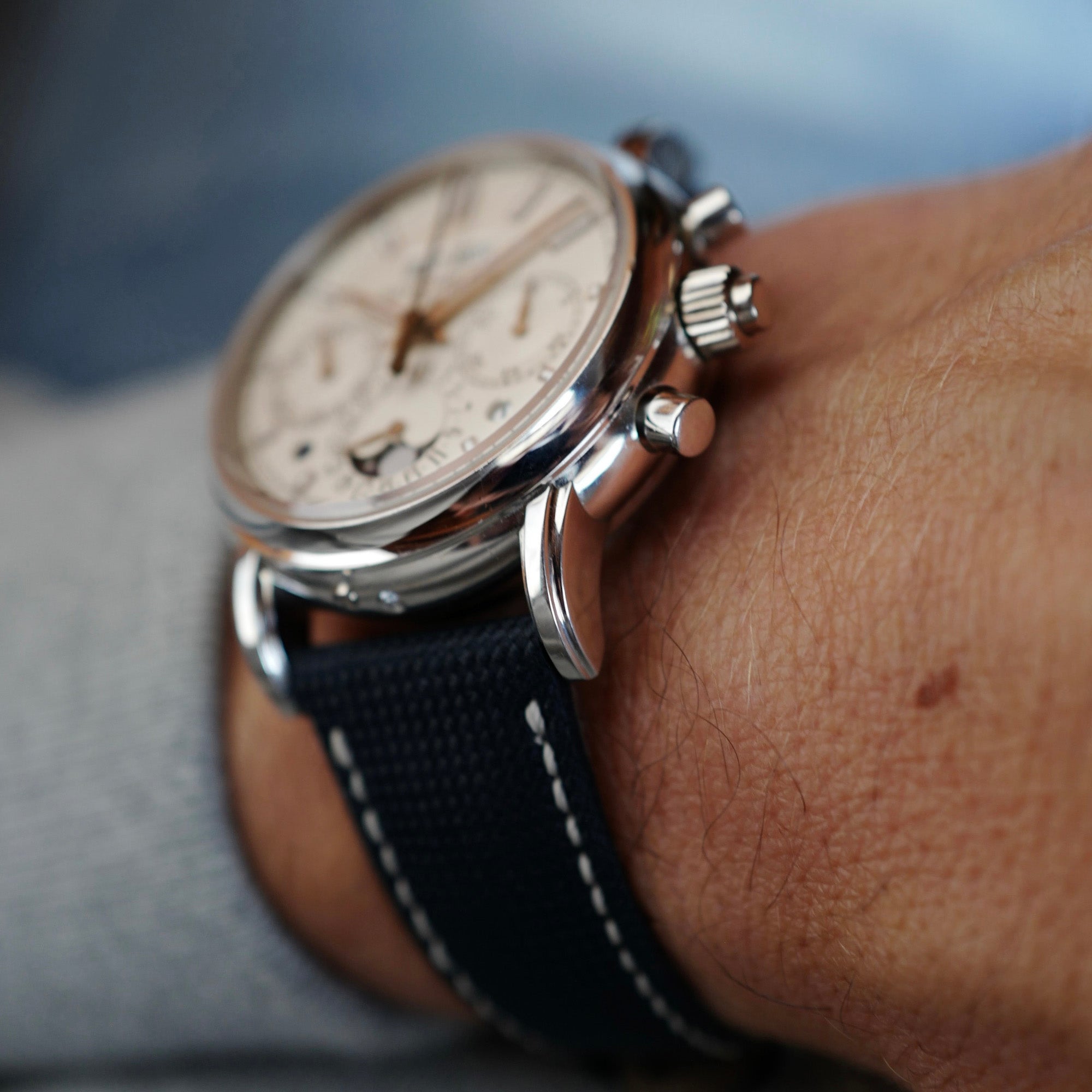 Patek Philippe Platinum Perpetual Calendar Split Seconds Watch Ref. 5204