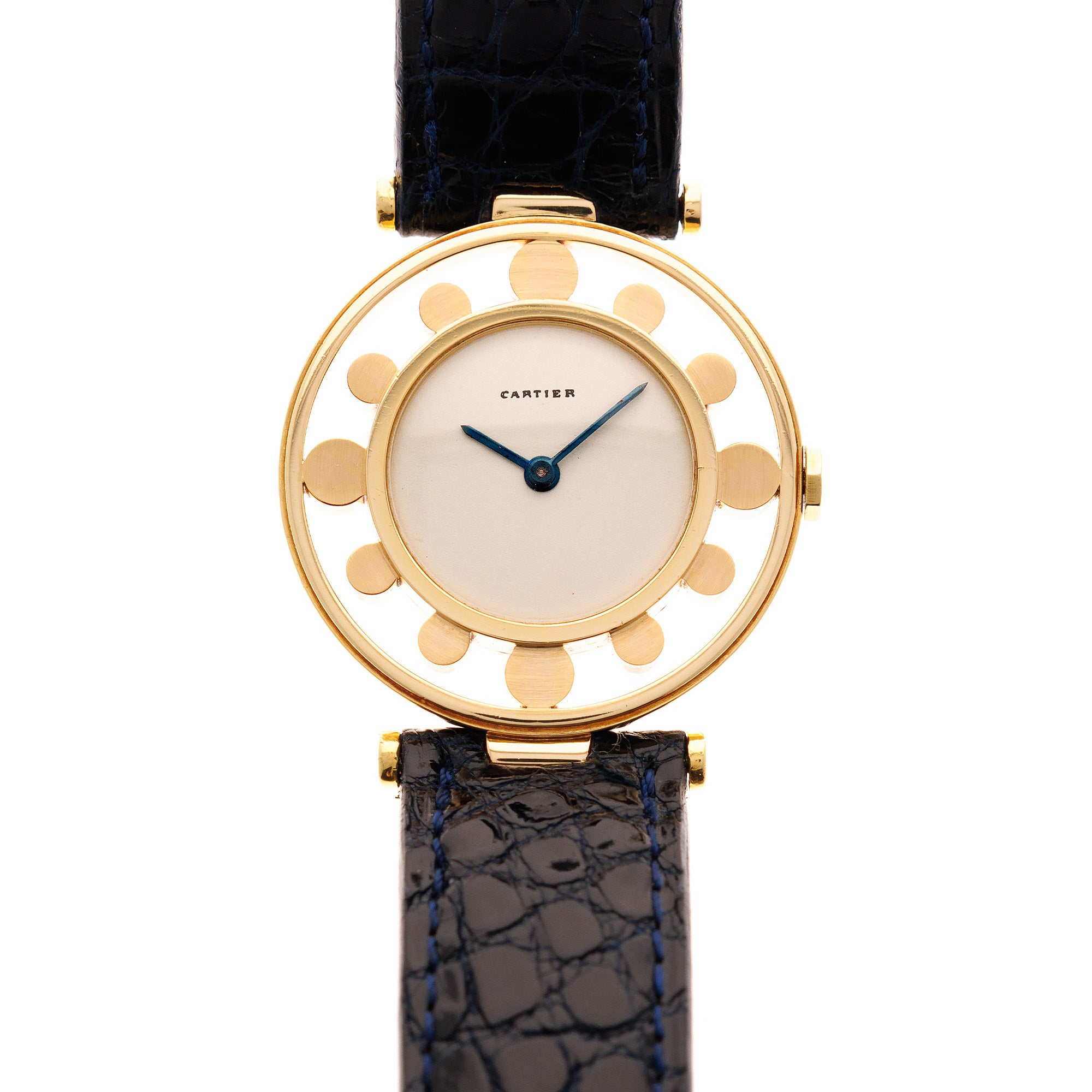Cartier - Cartier Yellow Gold Gouvernail Helm Watch, European Watch & Clock Circa 1954 - The Keystone Watches