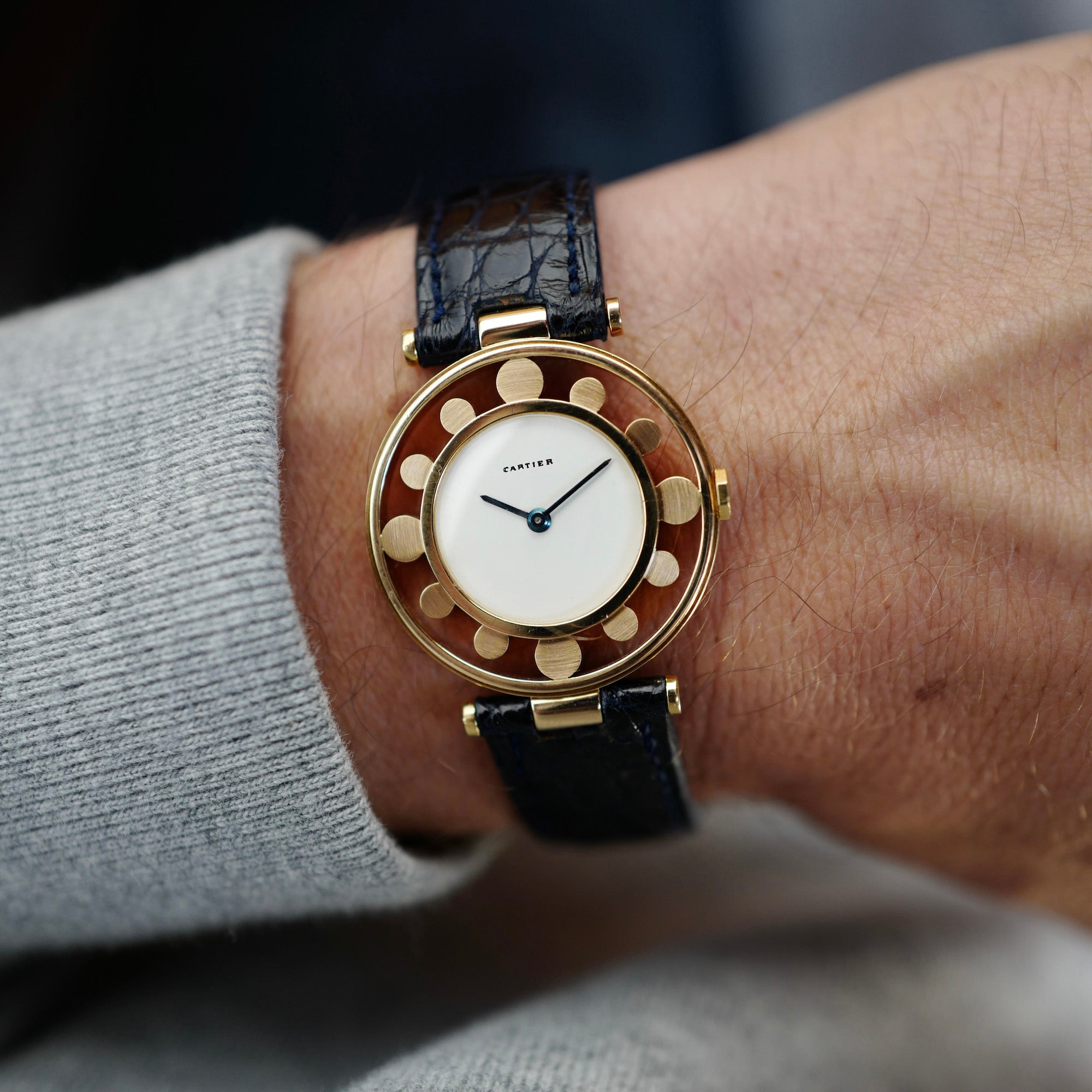 Cartier - Cartier Yellow Gold Gouvernail Helm Watch, European Watch & Clock Circa 1954 - The Keystone Watches