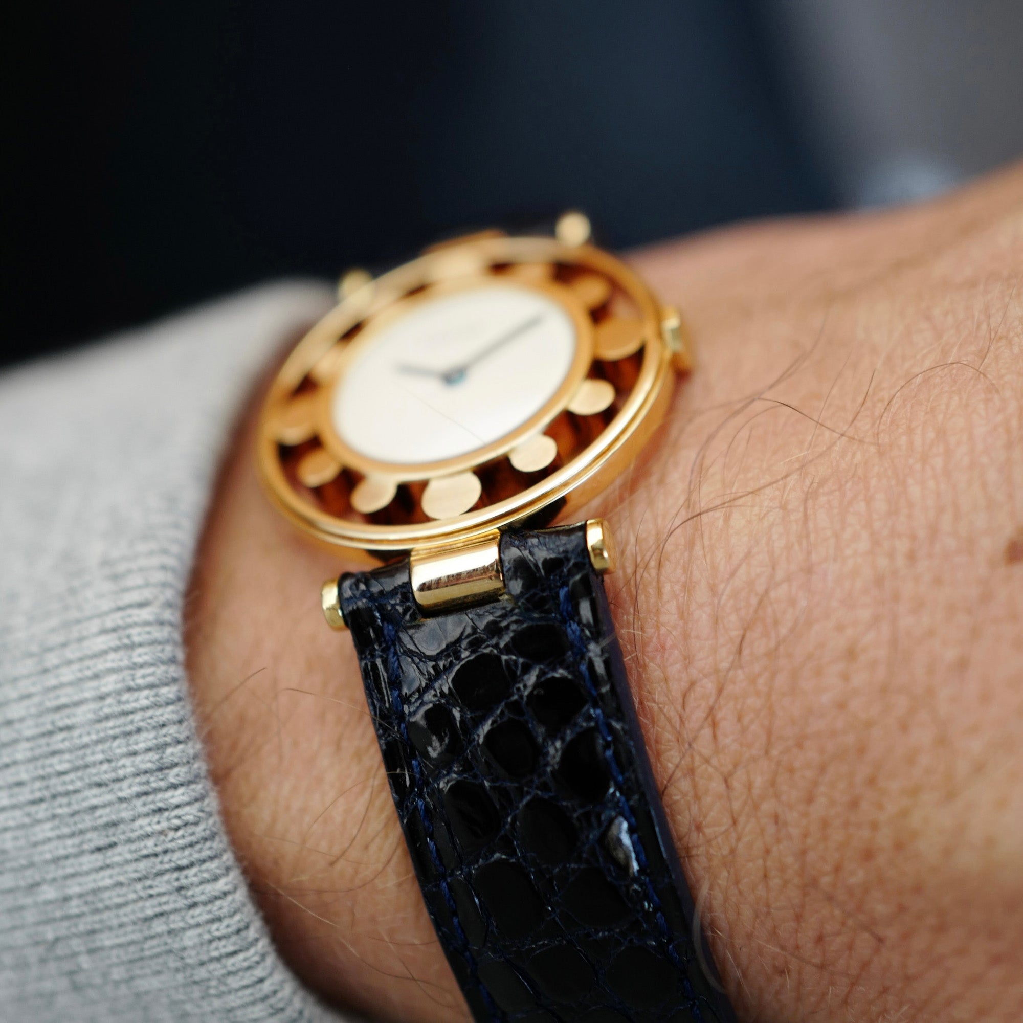 Cartier - Cartier Yellow Gold Gouvernail Helm Watch, European Watch & Clock Circa 1954 - The Keystone Watches