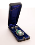 Jaeger Lecoultre Jade Diamond Onyx Pendant Watch, Art Deco (Objet)