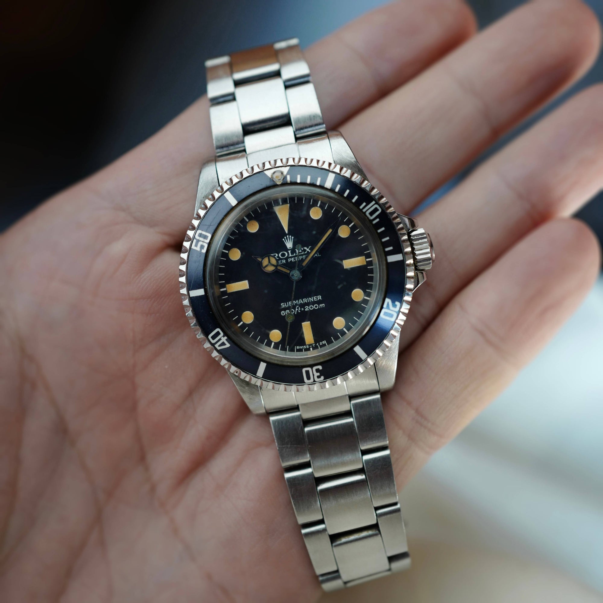 Rolex - Rolex Steel Submariner Ref. 5513 with Original Paper - The Keystone Watches