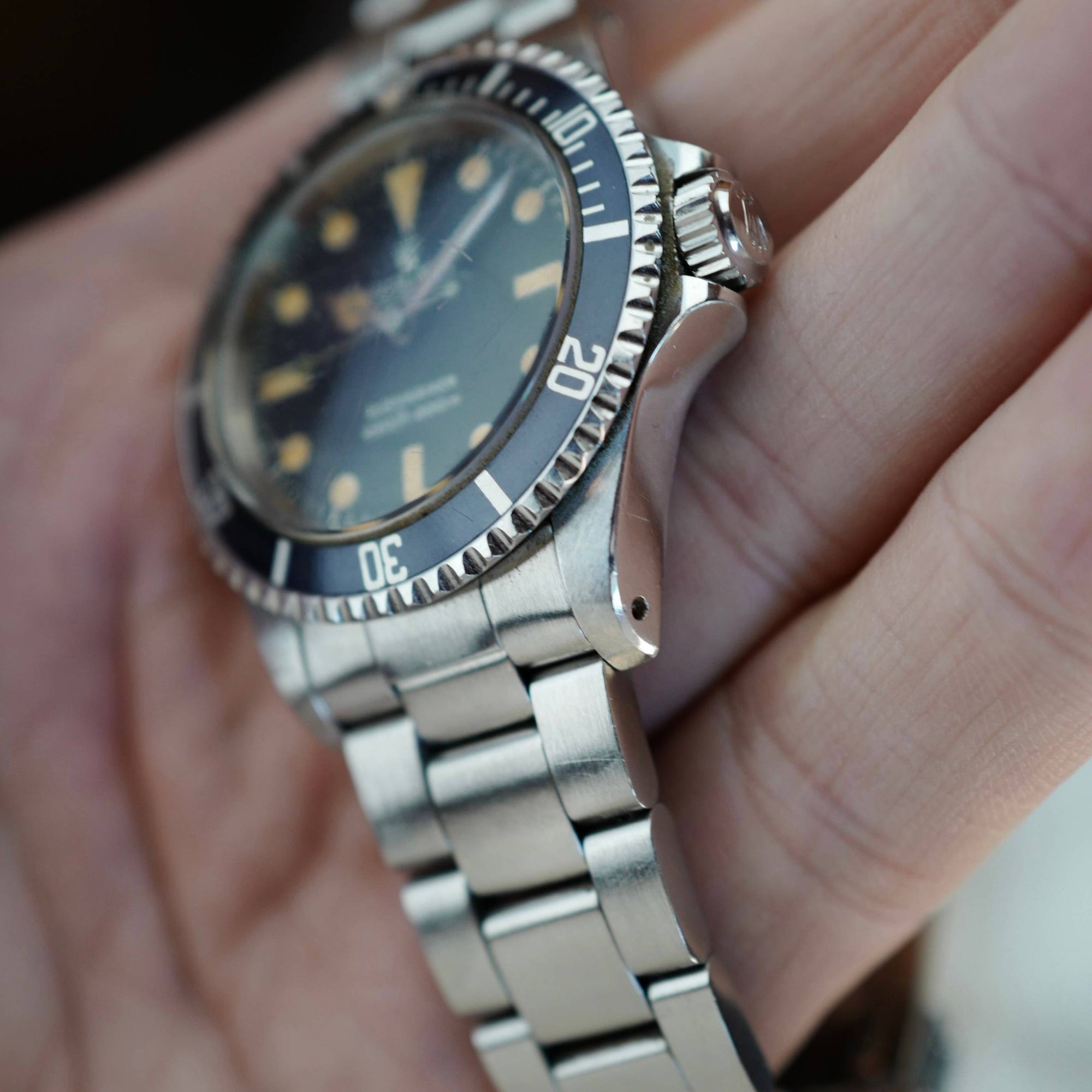 Rolex - Rolex Steel Submariner Ref. 5513 with Original Paper - The Keystone Watches