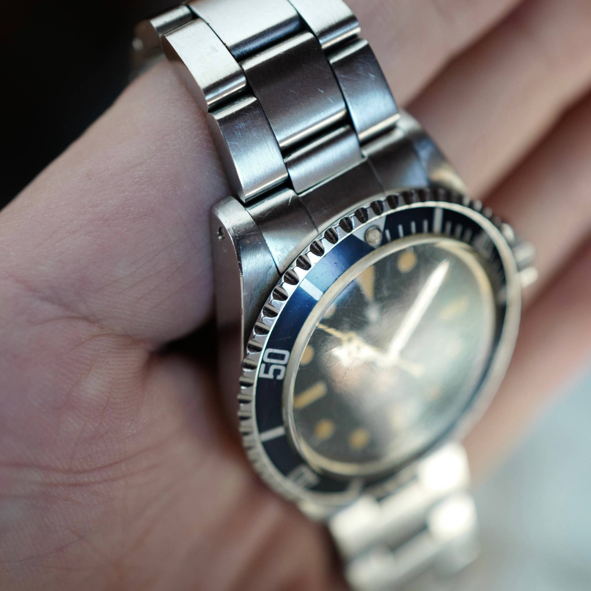 Rolex - Rolex Steel Submariner Ref. 5513 with Original Paper - The Keystone Watches