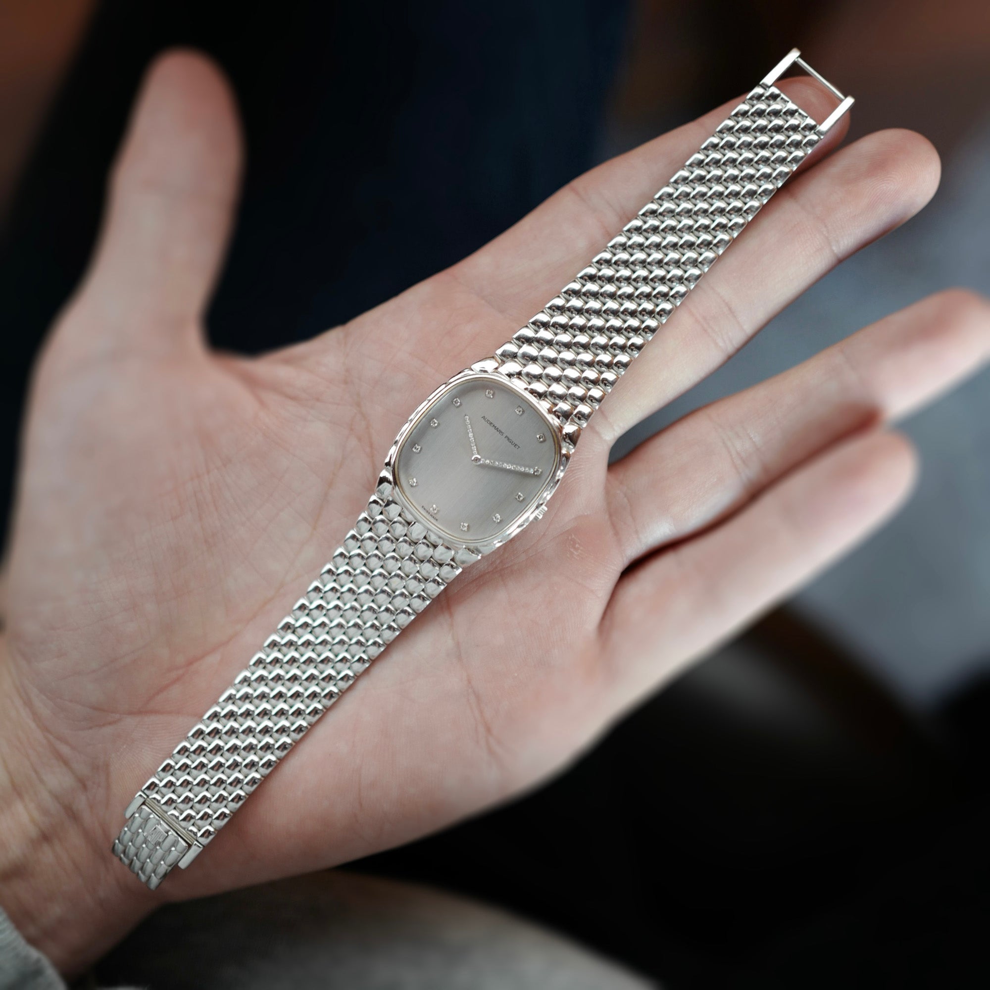 Audemars Piguet - Audemars Piguet White Gold Vintage Bracelet Watch - The Keystone Watches