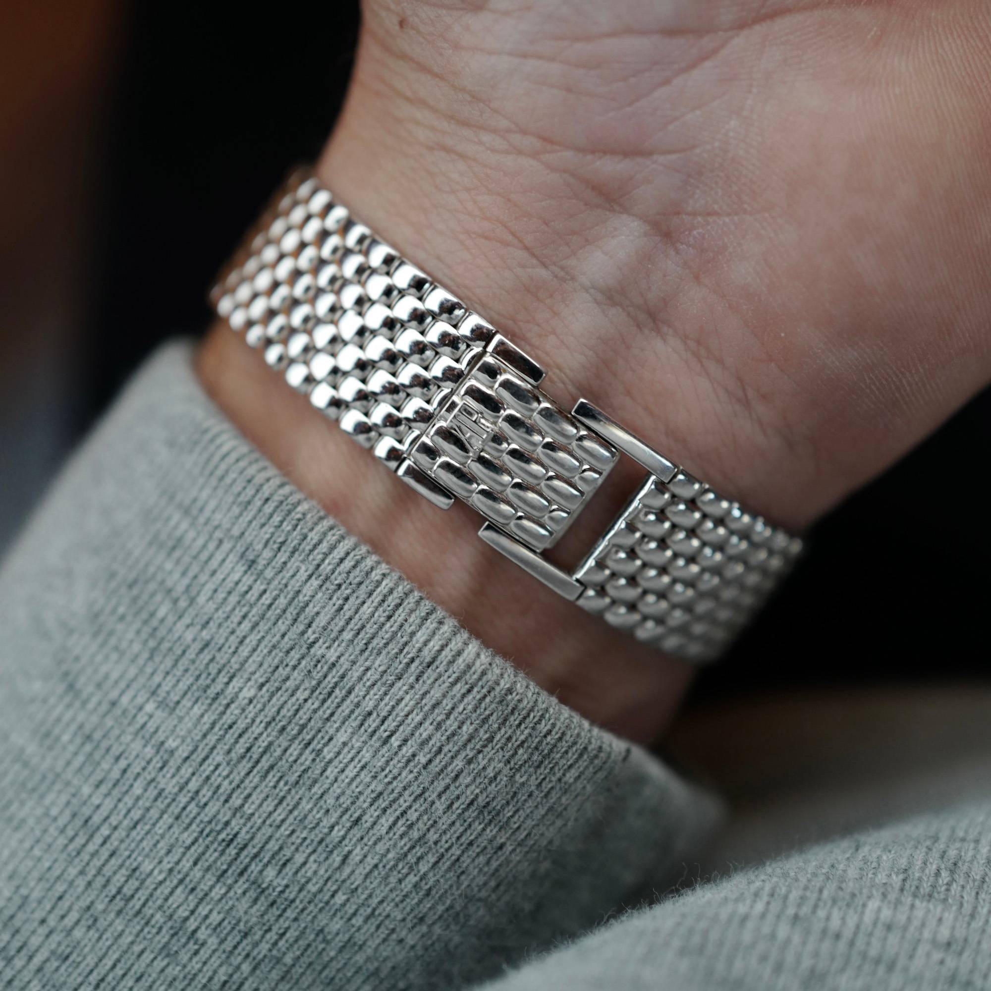 Audemars Piguet - Audemars Piguet White Gold Vintage Bracelet Watch - The Keystone Watches