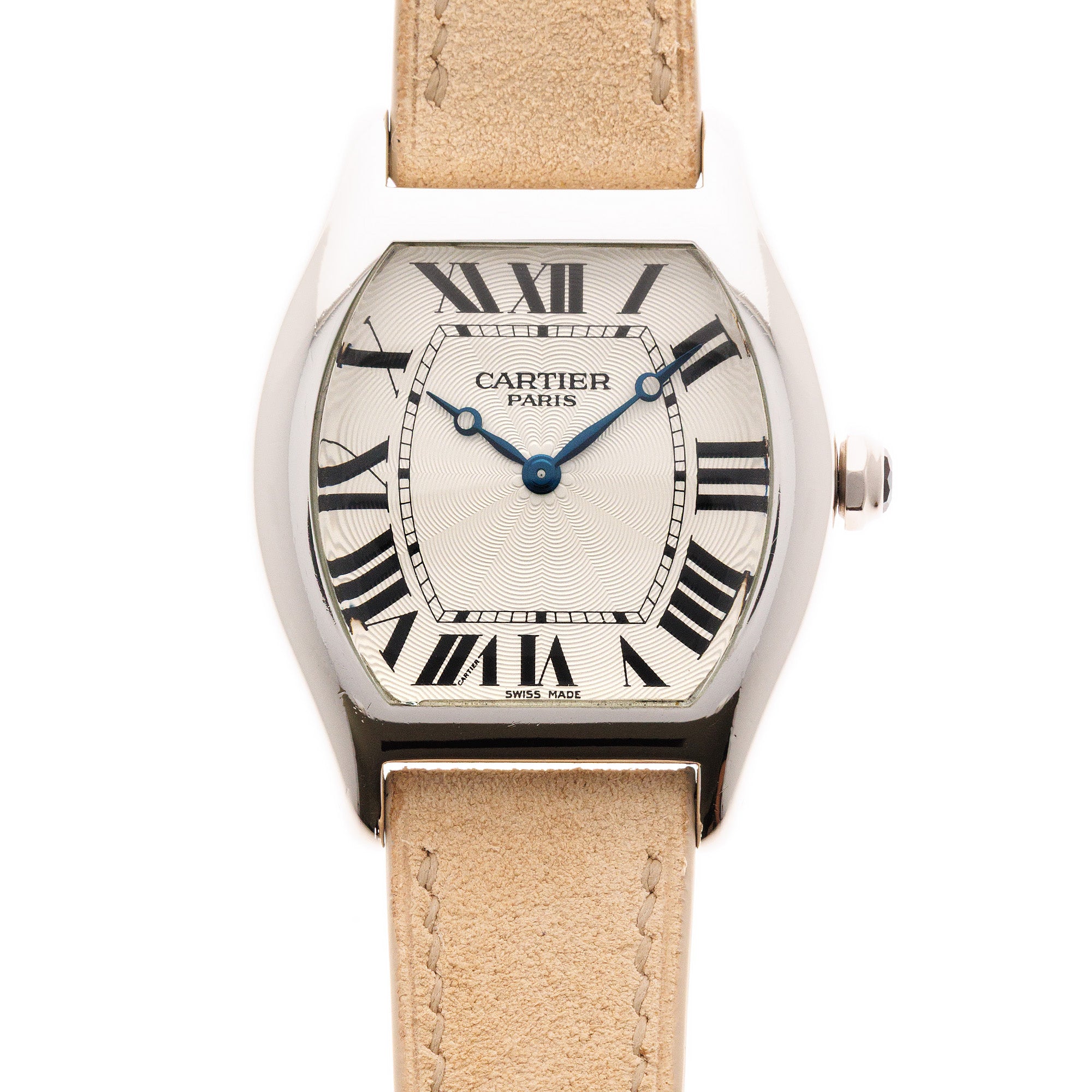 Cartier Platinum Tortue Watch Ref. 2518D