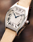 Cartier Platinum Tortue Watch Ref. 2518D