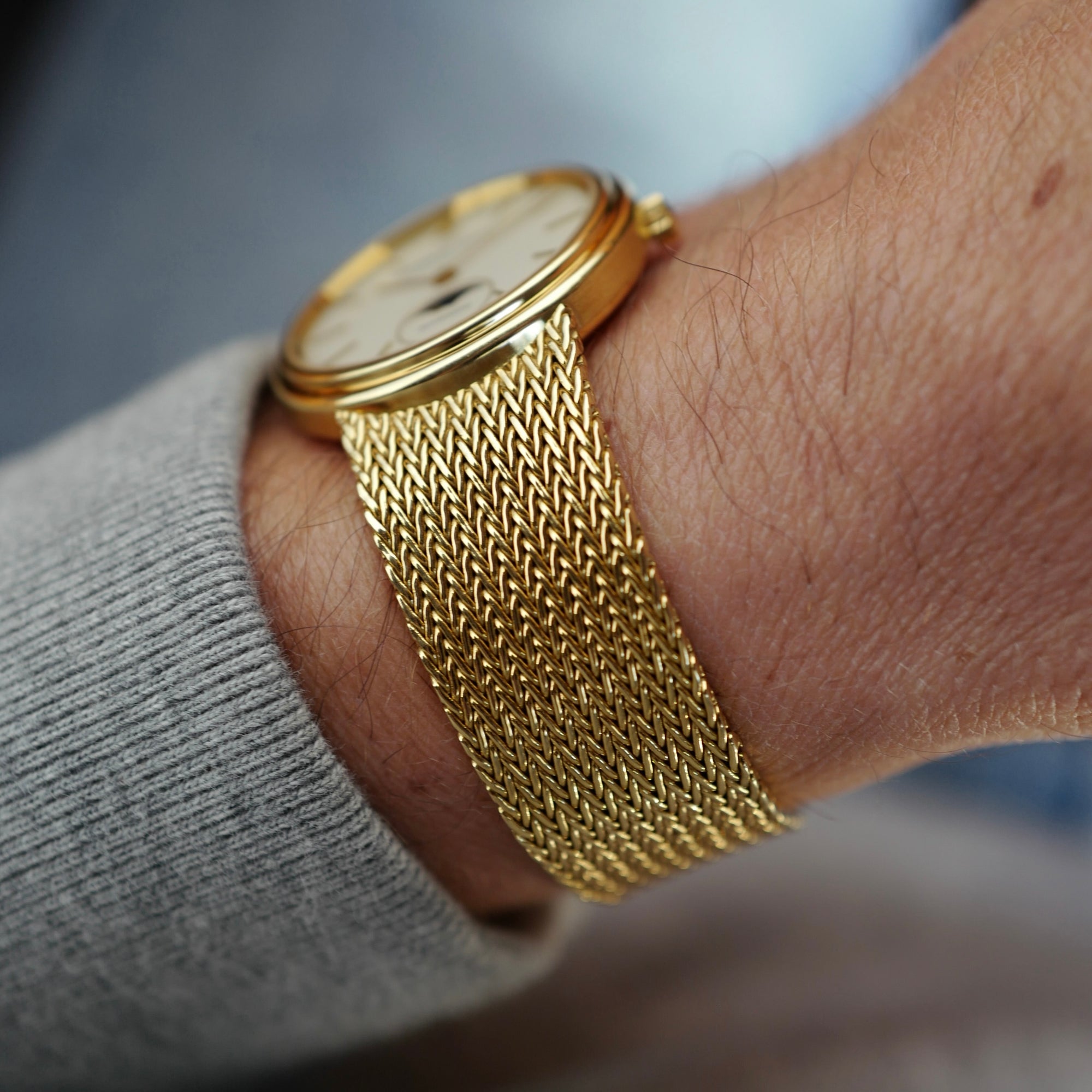 Audemars Piguet - Audemars Piguet Yellow Gold Moonphase Watch on Bracelet - The Keystone Watches