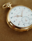 Patek Philippe Yellow Gold Pocket Watch Minute Repeater, Circa 1905
