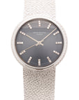 Patek Philippe - Patek Philippe White Gold Backwind Calatrava Ref. 3563 - The Keystone Watches