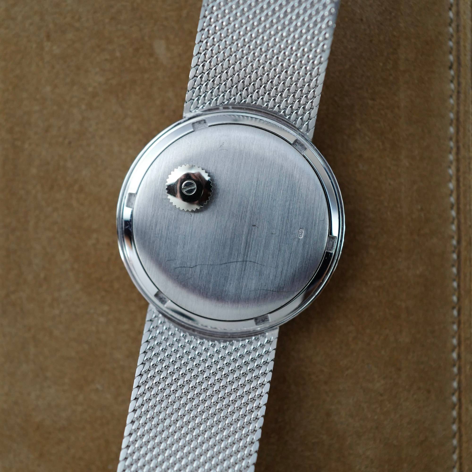 Patek Philippe - Patek Philippe White Gold Backwind Calatrava Ref. 3563 - The Keystone Watches