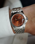 Patek Philippe Steel Neptune Watch Ref. 5080 with Salmon Dial