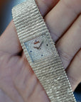 Piaget White Gold Emperador Ref. 9131 with Diamonds and Sapphires