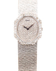 Piaget - Piaget White Pave and Baguette Bezel Watch Ref. 93414A6 - The Keystone Watches