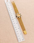 Chopard Yellow Gold Ref. 410430 with Onyx and Diamond Bezel