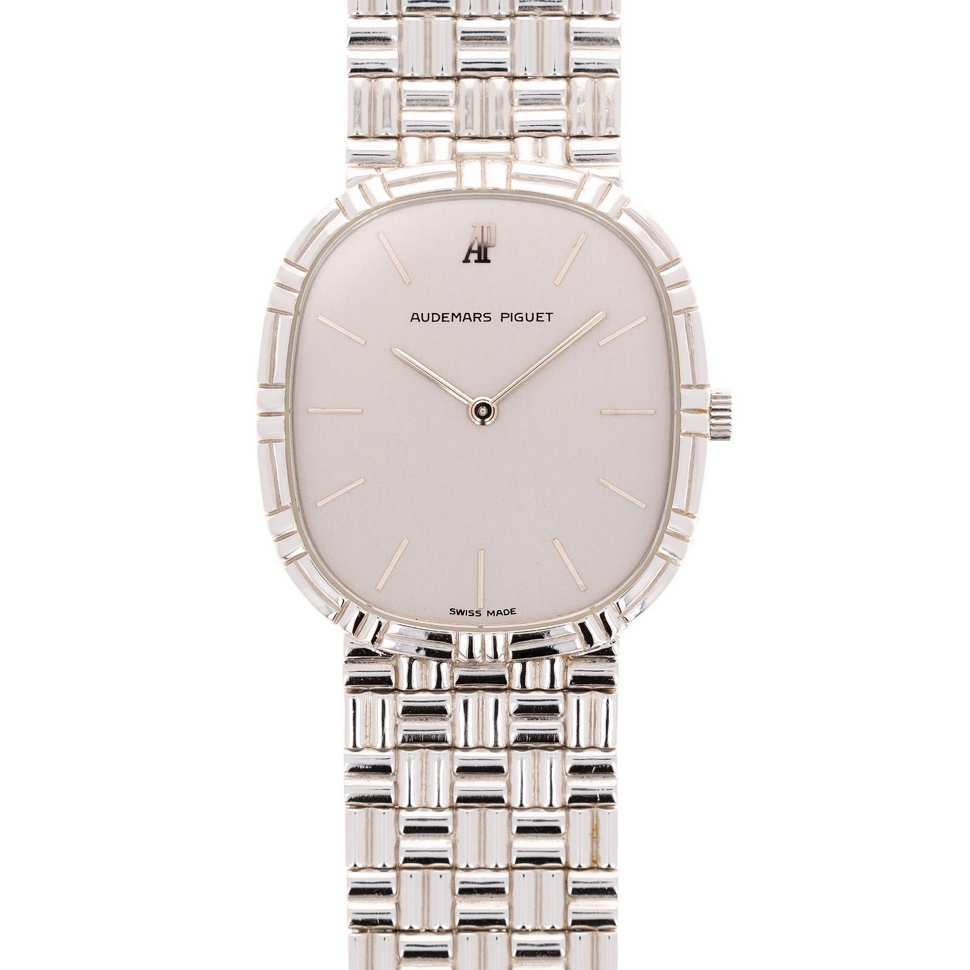 Audemars Piguet White Gold Vintage Bracelet Watch Ref. 4647