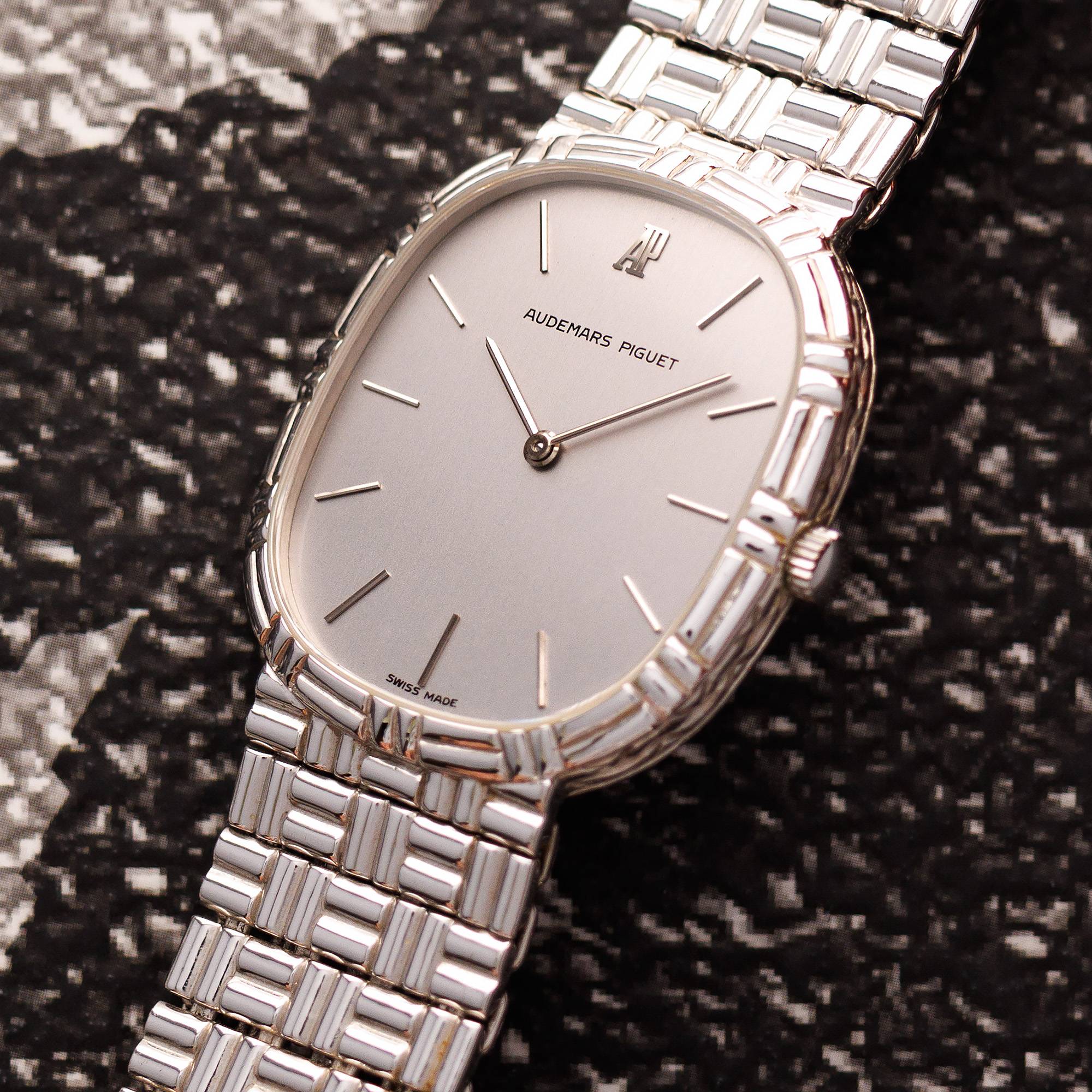 Audemars Piguet White Gold Vintage Bracelet Watch Ref. 4647