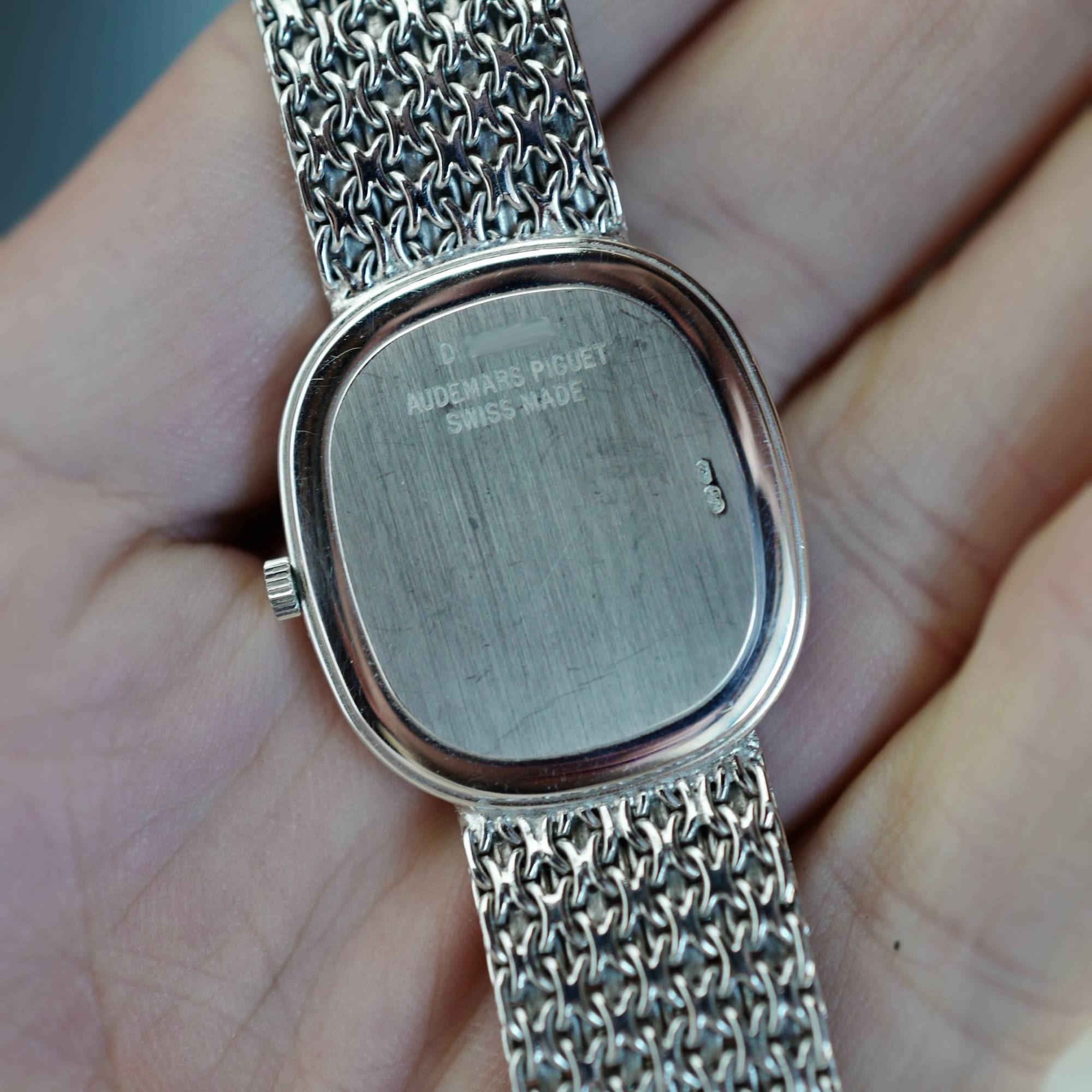 Audemars Piguet White Gold Vintage Bracelet Watch Ref. 4647
