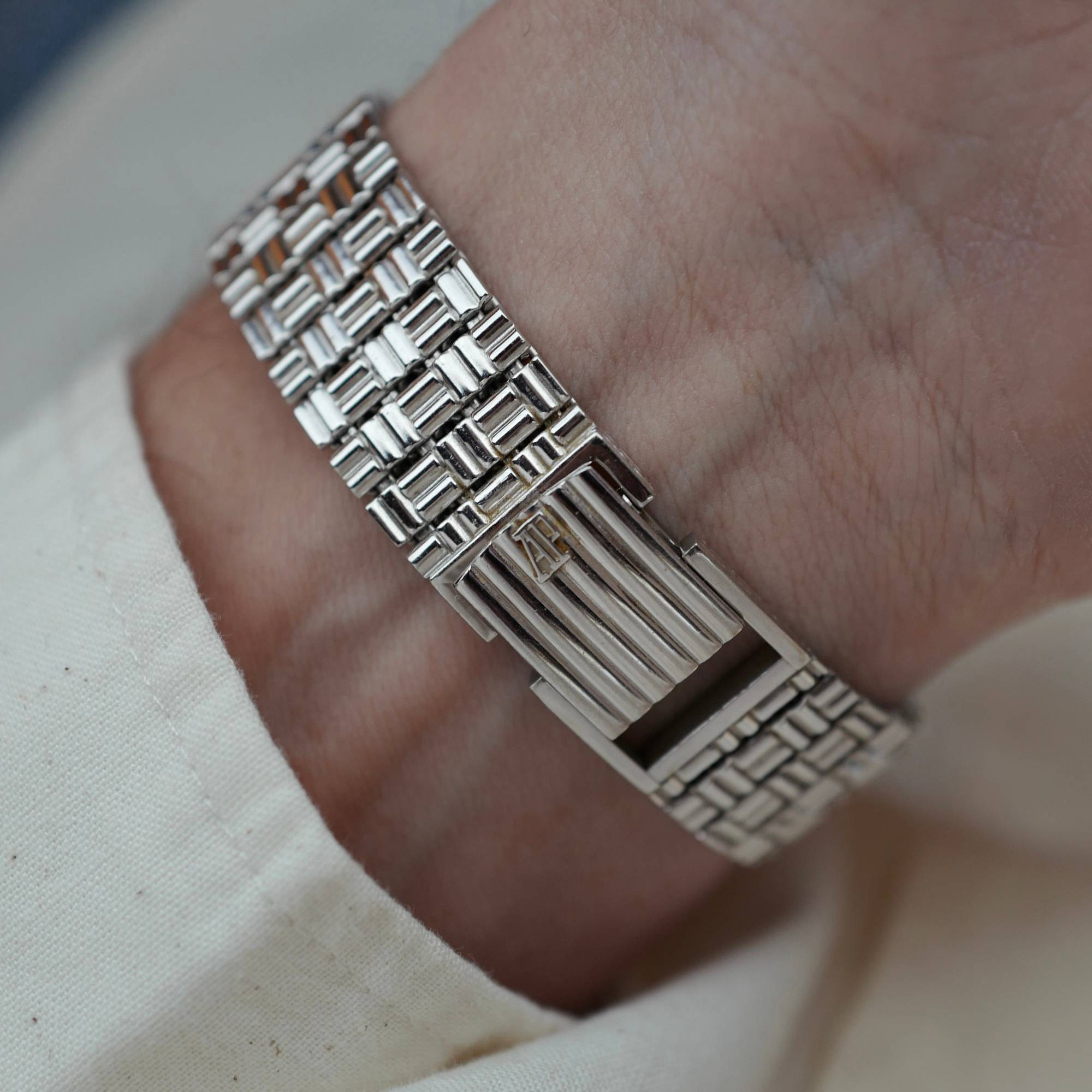 Audemars Piguet White Gold Vintage Bracelet Watch Ref. 4647