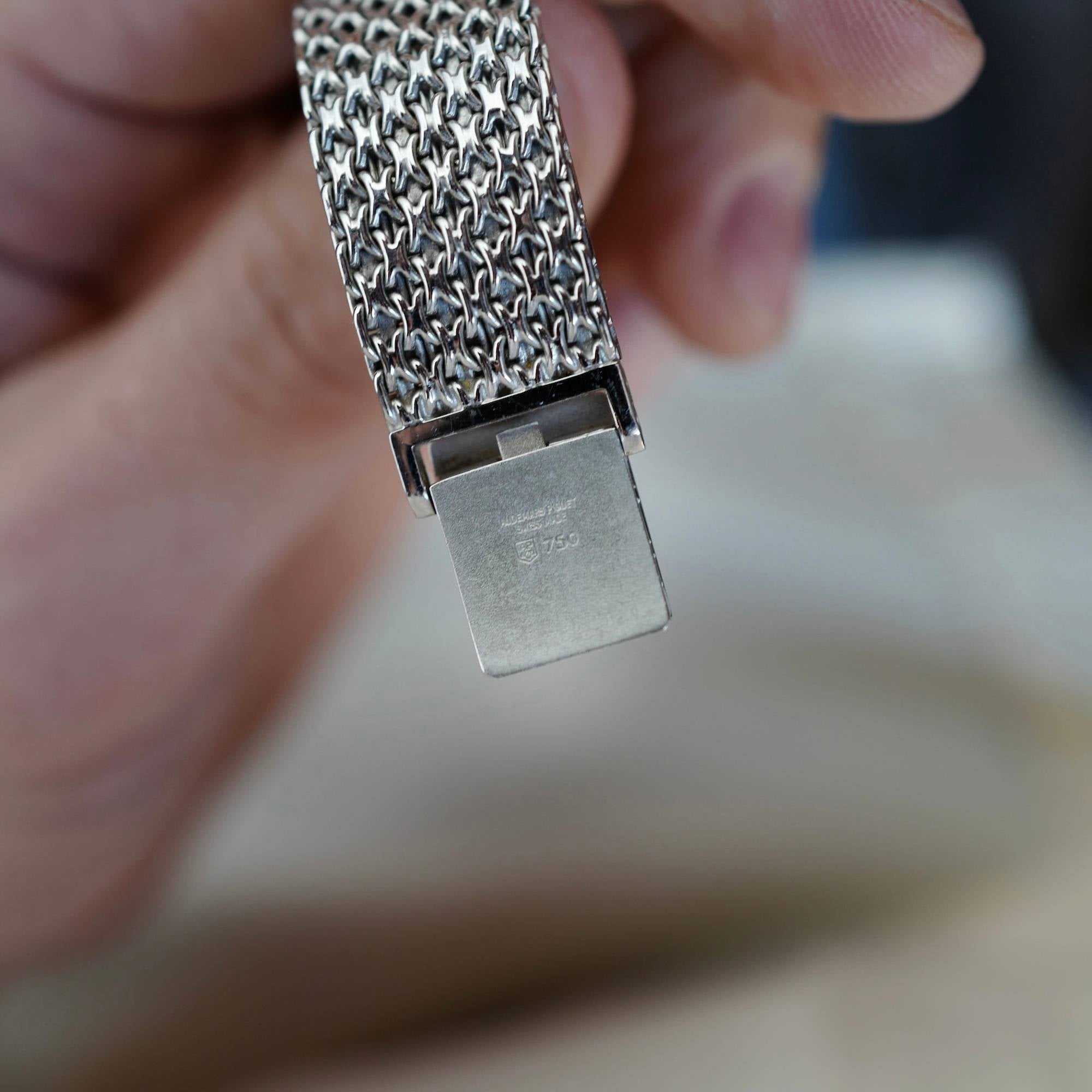 Audemars Piguet White Gold Vintage Bracelet Watch Ref. 4647