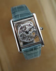 Cartier - Cartier White Gold Skeleton Tank Louis Ref. W5310012 - The Keystone Watches