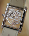 Cartier - Cartier White Gold Skeleton Tank Louis Ref. W5310012 - The Keystone Watches