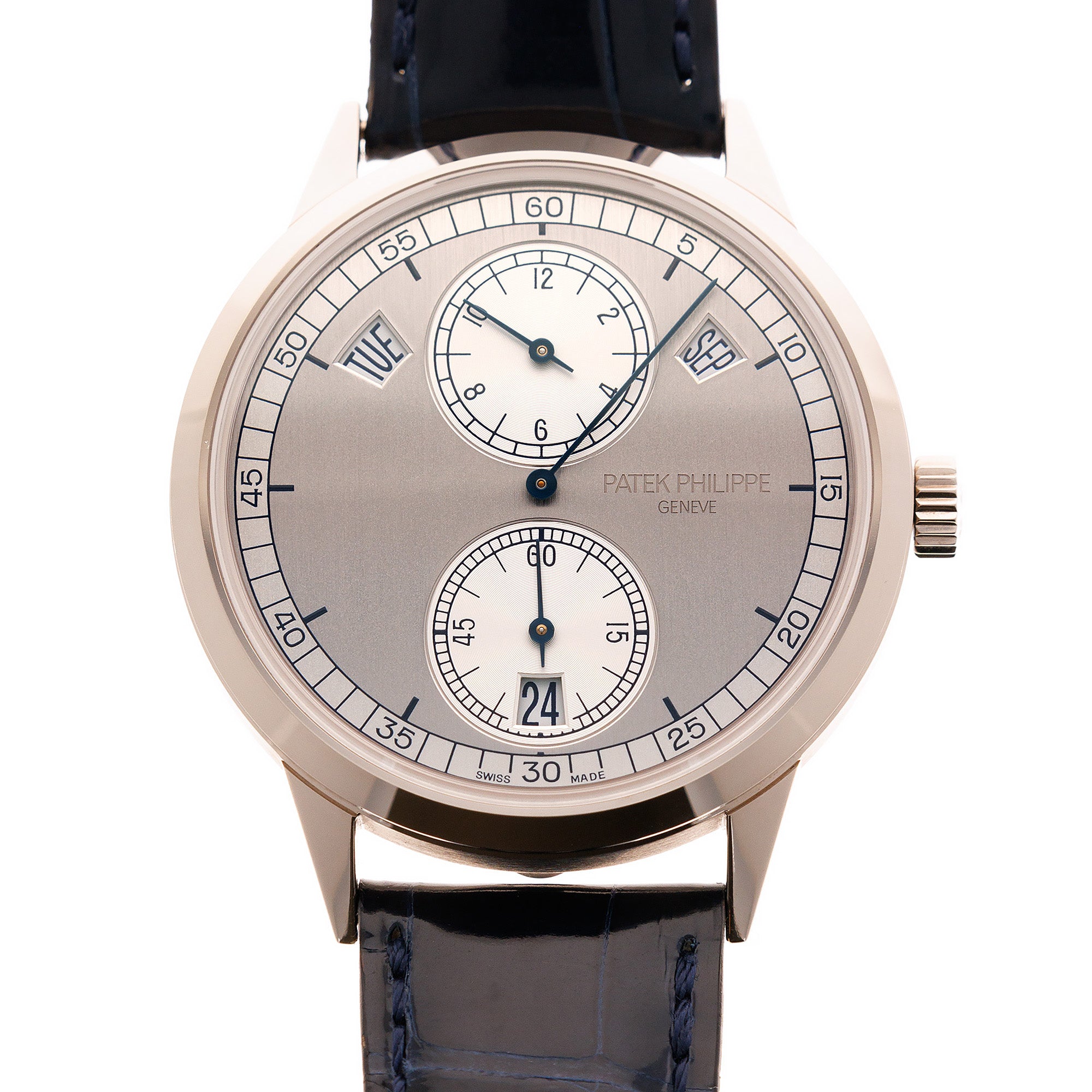 Patek Philippe White Gold Annual Calendar Regulator Watch Ref. 5235