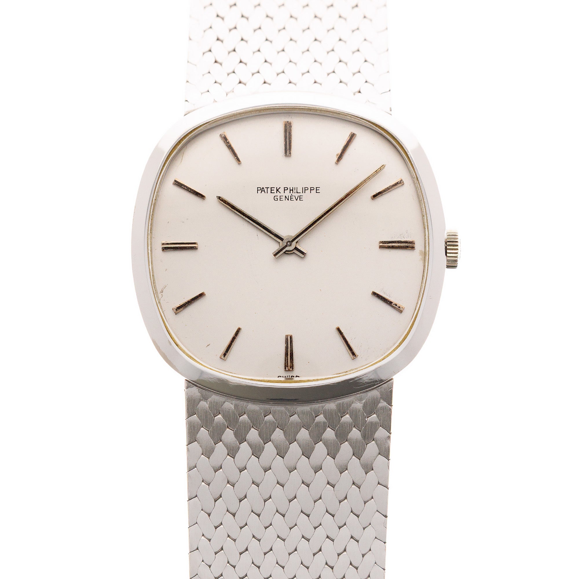 Patek Philippe White Gold Ellipse Ref. 3544 with JPE Bracelet