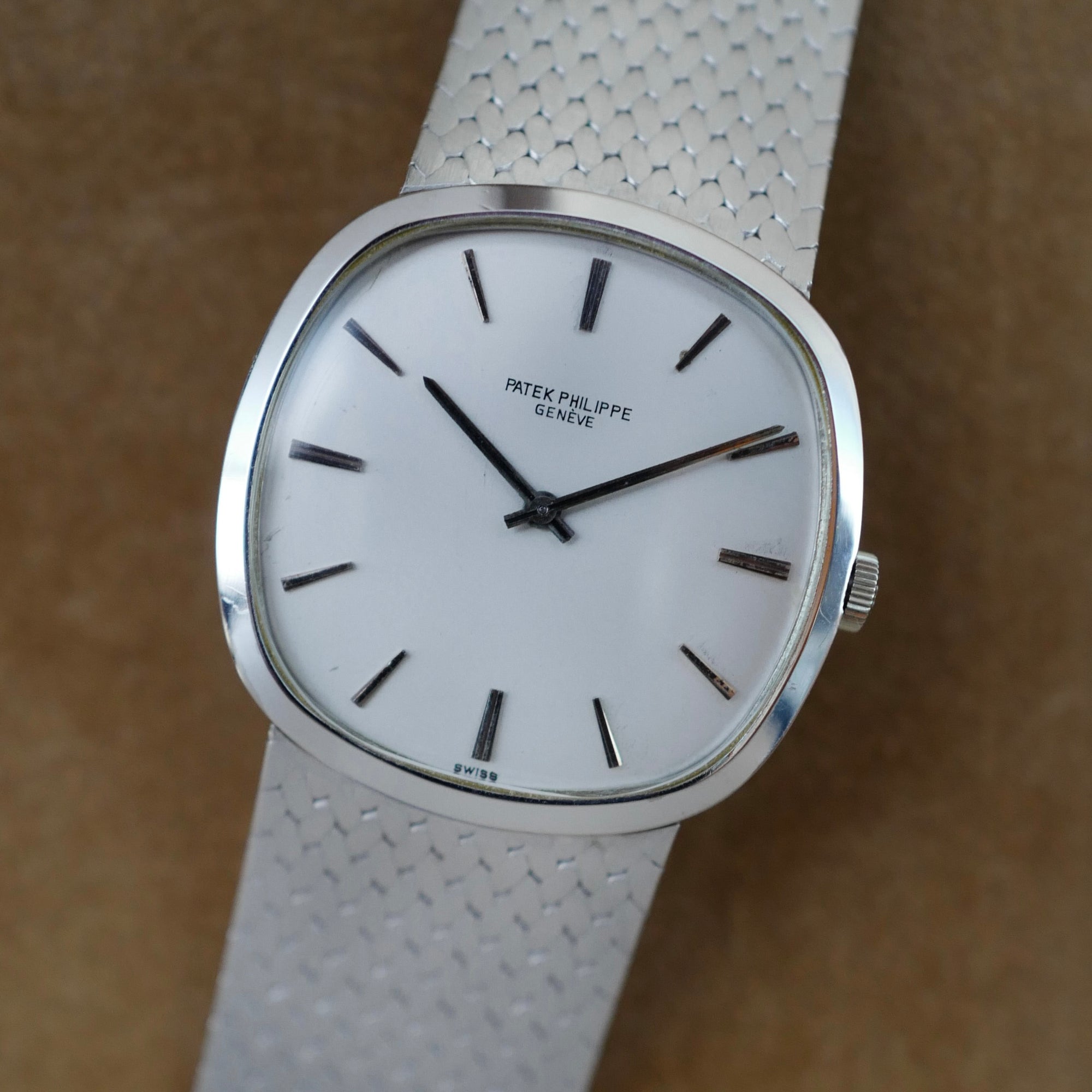 Patek Philippe White Gold Ellipse Ref. 3544 with JPE Bracelet