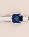Patek Philippe - Patek Philippe Ellipse Blue Cufflinks and Tie Clip Set (Objet) - The Keystone Watches
