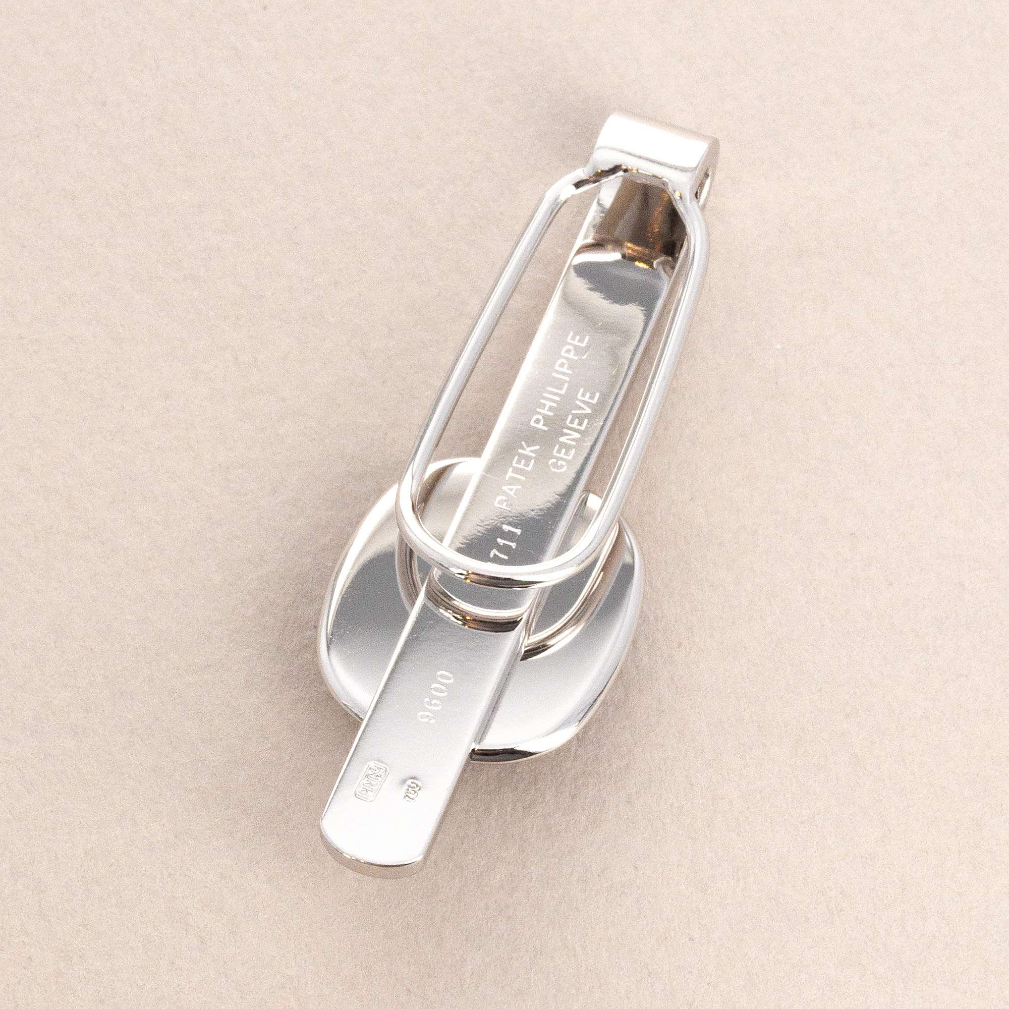 Patek Philippe - Patek Philippe Ellipse Blue Cufflinks and Tie Clip Set (Objet) - The Keystone Watches