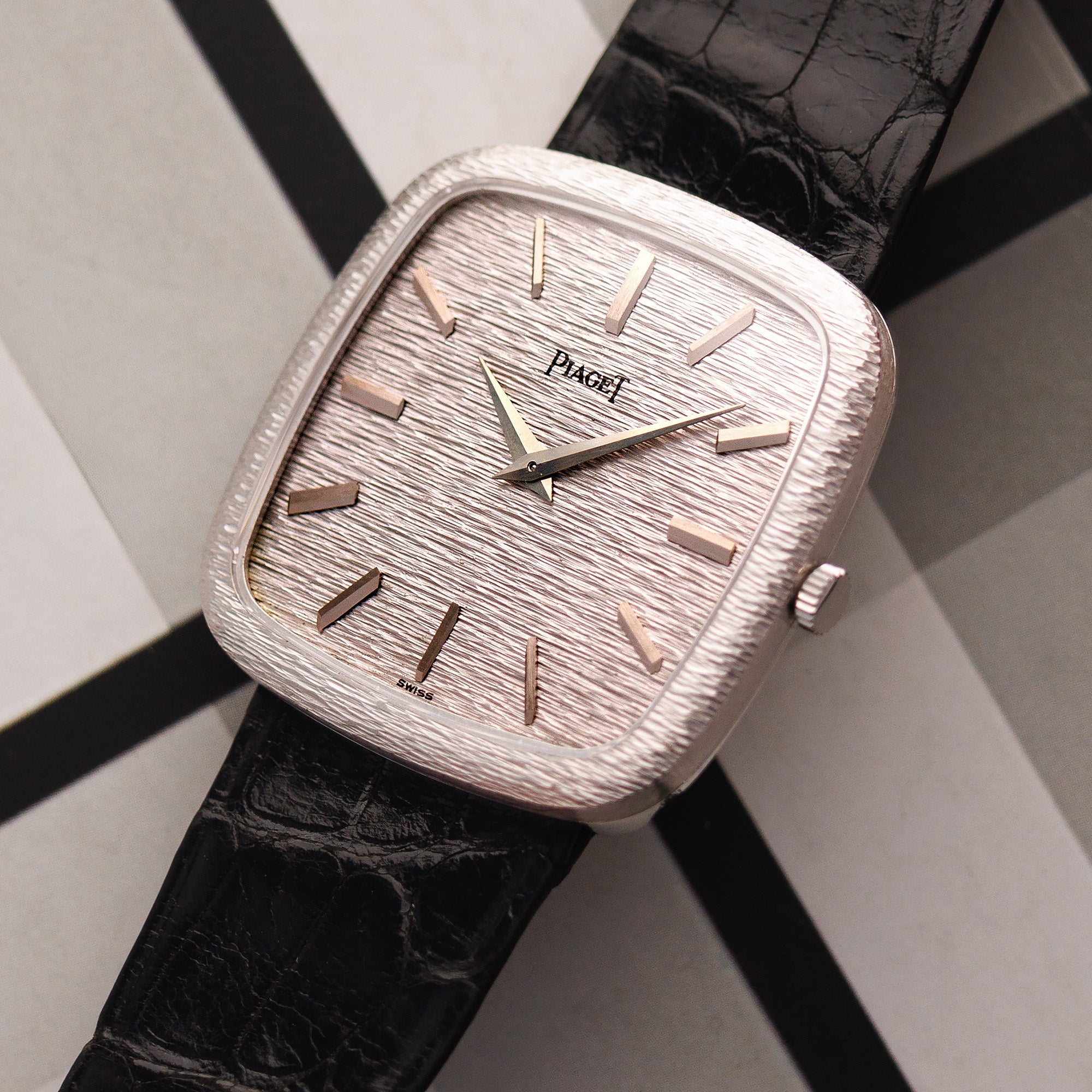 Piaget White Gold Vintage Watch Ref. 9772
