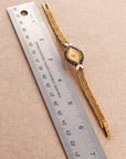 Audemars Piguet Yellow Gold Ladies Diamond and Sapphire Bracelet Watch