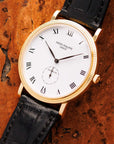 Patek Philippe - Patek Calatrava Yellow Gold Calatrava Ref. 3919 with Gubelin Dial - The Keystone Watches