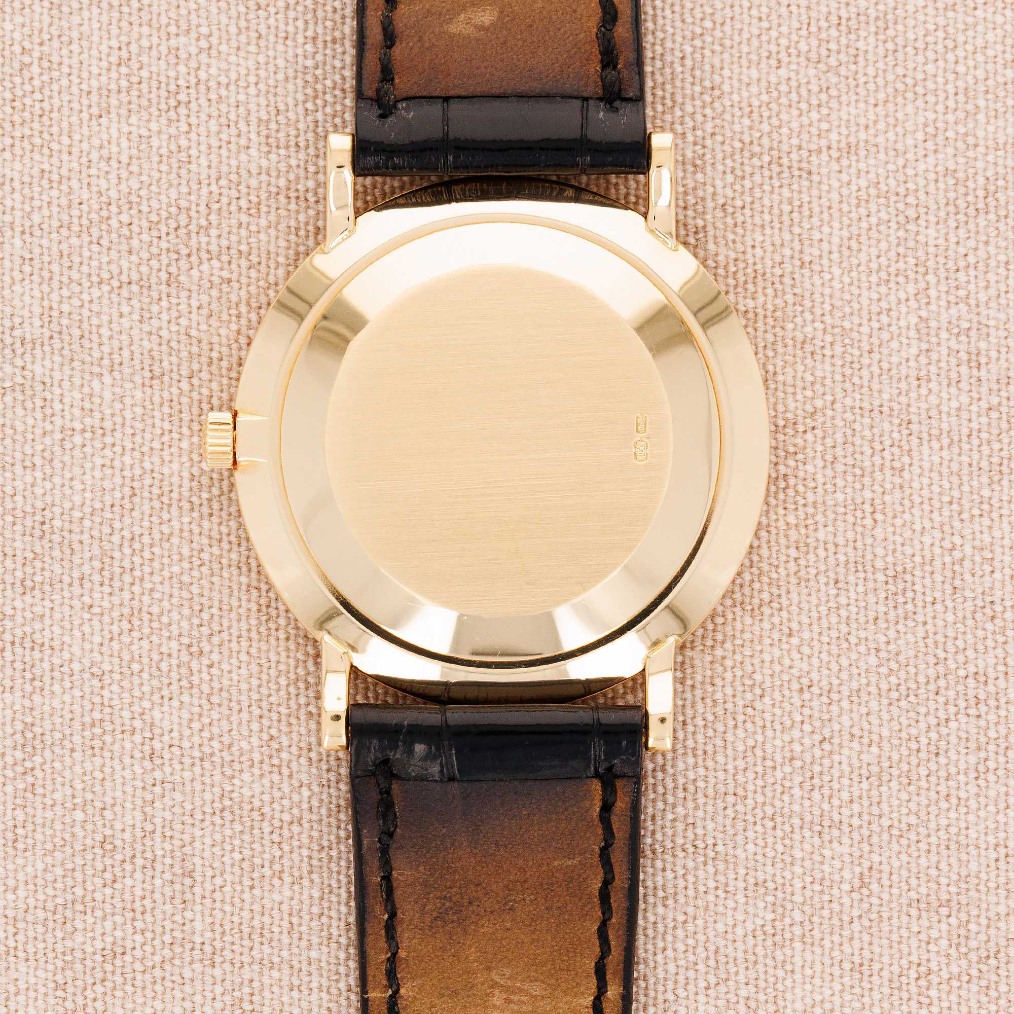 Patek Philippe - Patek Calatrava Yellow Gold Calatrava Ref. 3919 with Gubelin Dial - The Keystone Watches