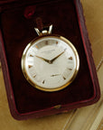 Patek Philippe - Patek Philippe Yellow Gold Pocket Watch with Guilloche Dial - The Keystone Watches