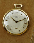 Patek Philippe - Patek Philippe Yellow Gold Pocket Watch with Guilloche Dial - The Keystone Watches