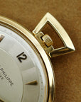 Patek Philippe - Patek Philippe Yellow Gold Pocket Watch with Guilloche Dial - The Keystone Watches