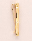 Van Cleef & Arpels - Van Cleef & Arpels Yellow Gold Tie Clip Bamboo (Objet) - The Keystone Watches