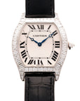 Cartier White Gold Tortue Ref. WGTO0003 with Original Baguette Diamonds